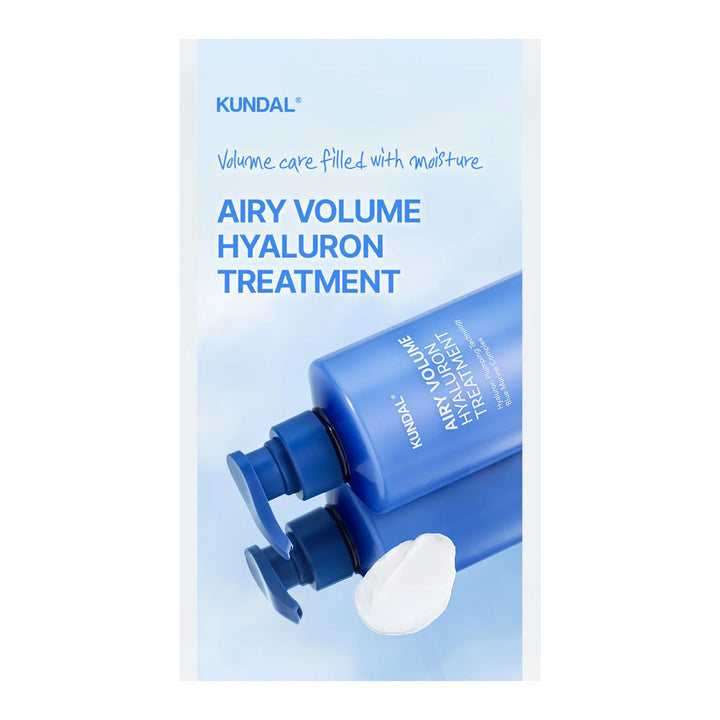 KUNDAL Airy Volume Hyaluron Treatment - Peaches&Creme Shop Korean Skincare Malta