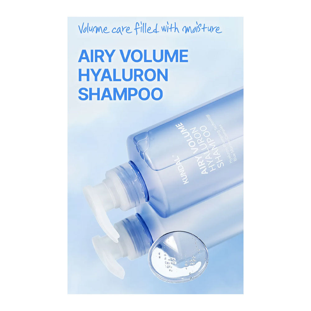 KUNDAL Airy Volume Hyaluron Shampoo - Peaches&Creme Shop Korean Skincare Malta