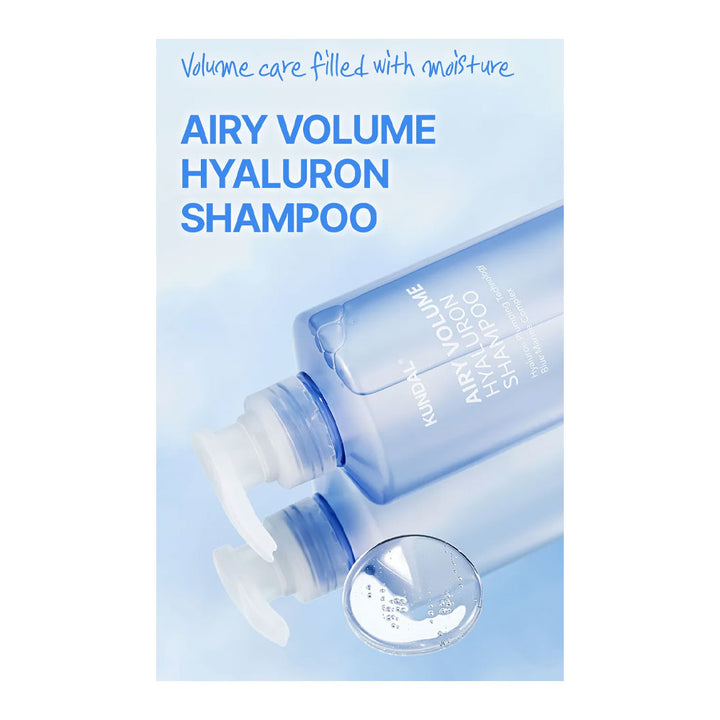 KUNDAL Airy Volume Hyaluron Shampoo - Peaches&Creme Shop Korean Skincare Malta