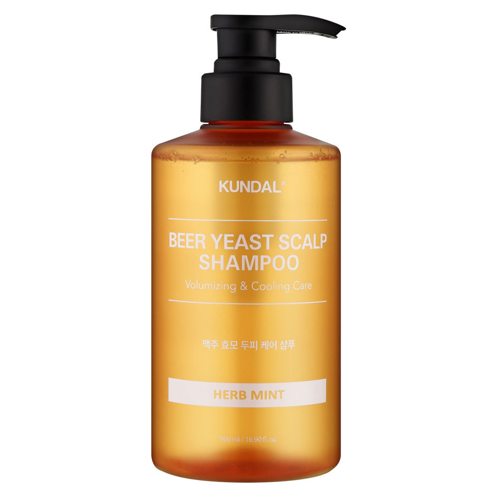 KUNDAL Beer Yeast Scalp Shampoo - Peaches&Creme Shop Korean Skincare Malta