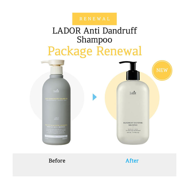 LADOR Dandruff Defense Shampoo - Peaches&Creme Shop Korean Skincare Malta