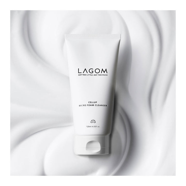 LAGOM Cellup Micro Foam Cleanser - Peaches&Creme Shop Korean Skincare Malta