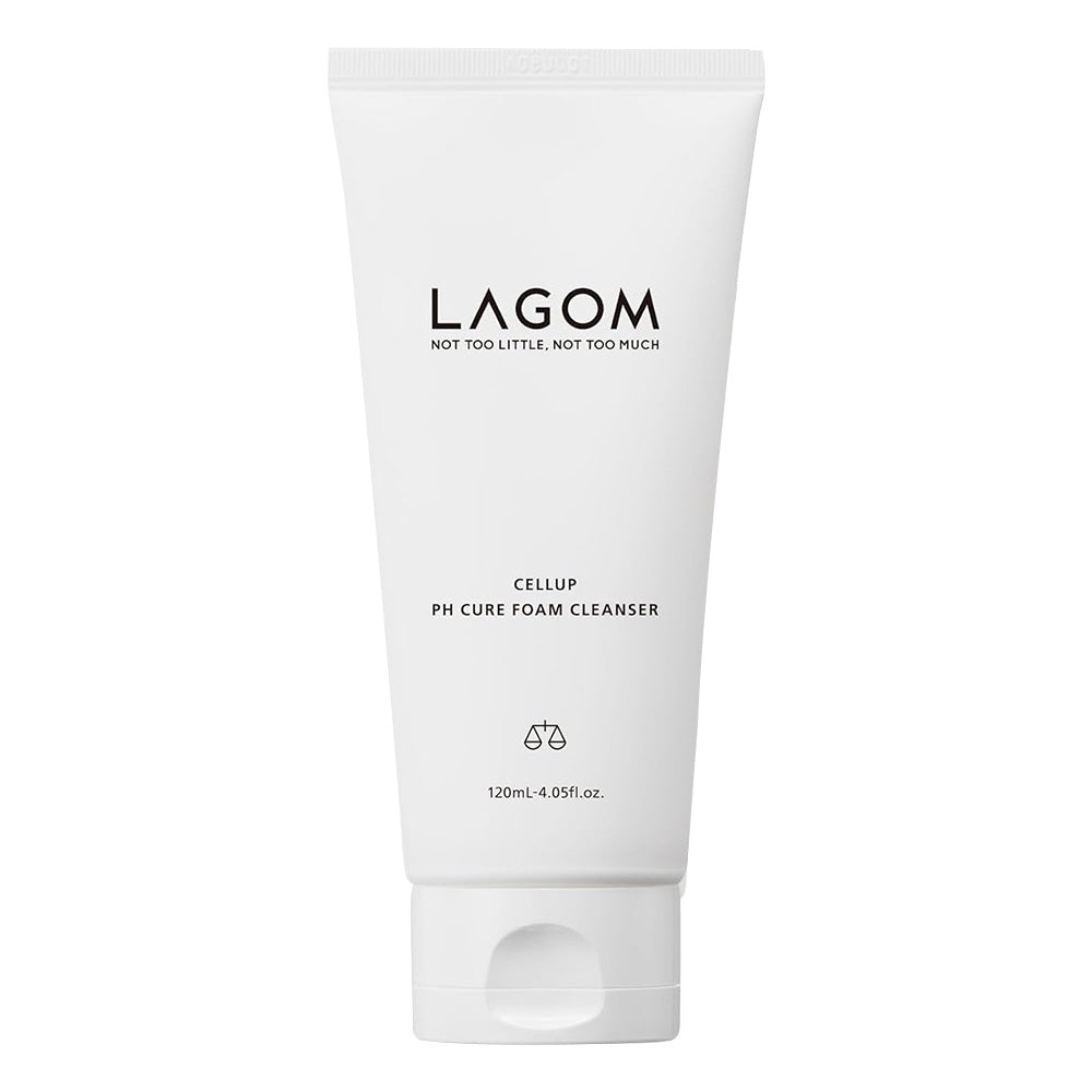 LAGOM Cellup pH Cure Foam Cleanser - Peaches&Creme Shop Korean Skincare Malta