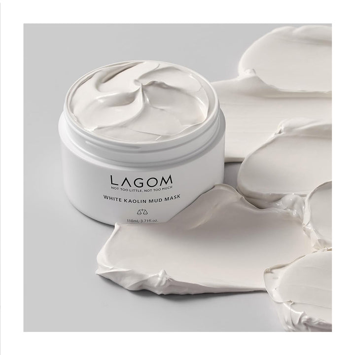 LAGOM White Kaolin Mud Mask - Peaches&Creme Shop Korean Skincare Malta