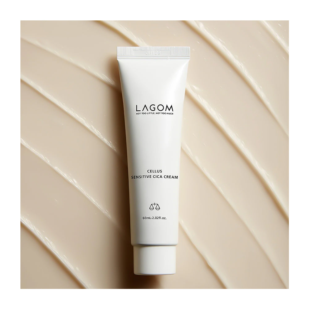 LAGOM Cellus Sensitive Cica Cream - Peaches&Creme Shop Korean Skincare Malta