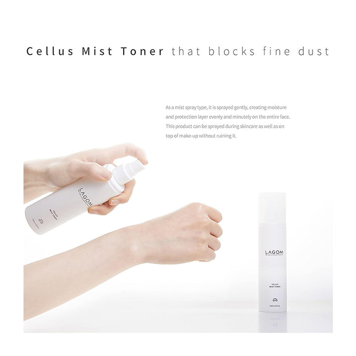 LAGOM Cellus Mist Toner - Peaches&Creme Shop Korean Skincare Malta