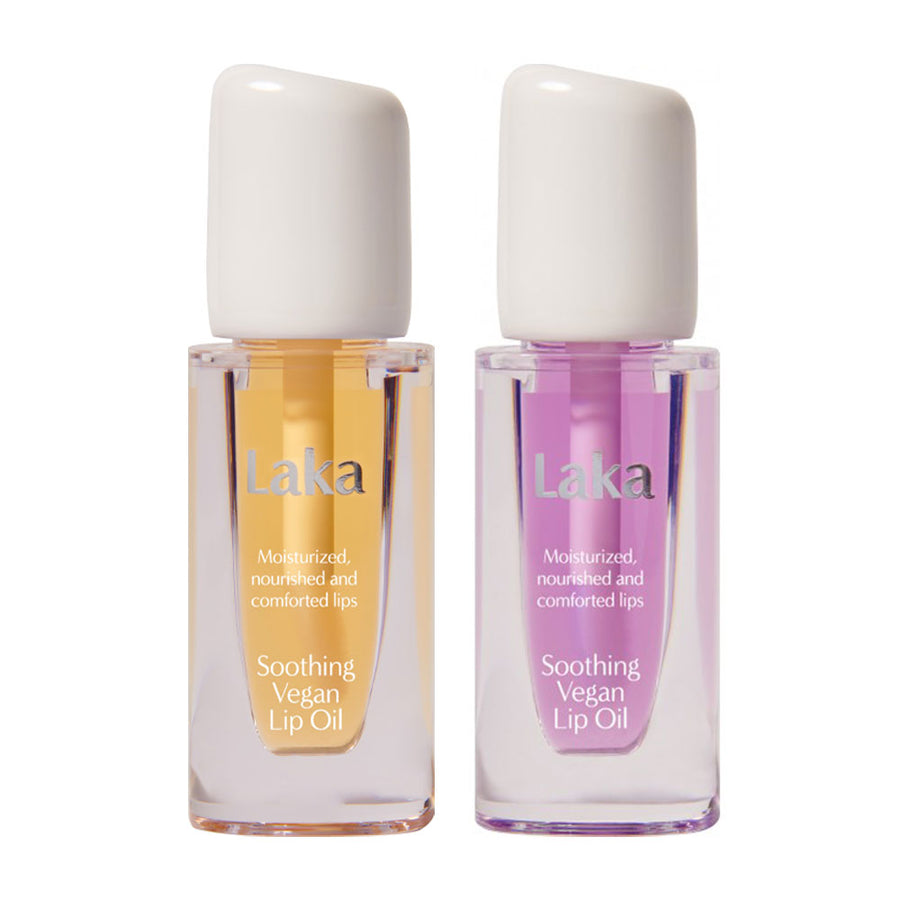 LAKA Soothing Vegan Lip Oil - Peaches&Creme Shop Korean Skincare Malta