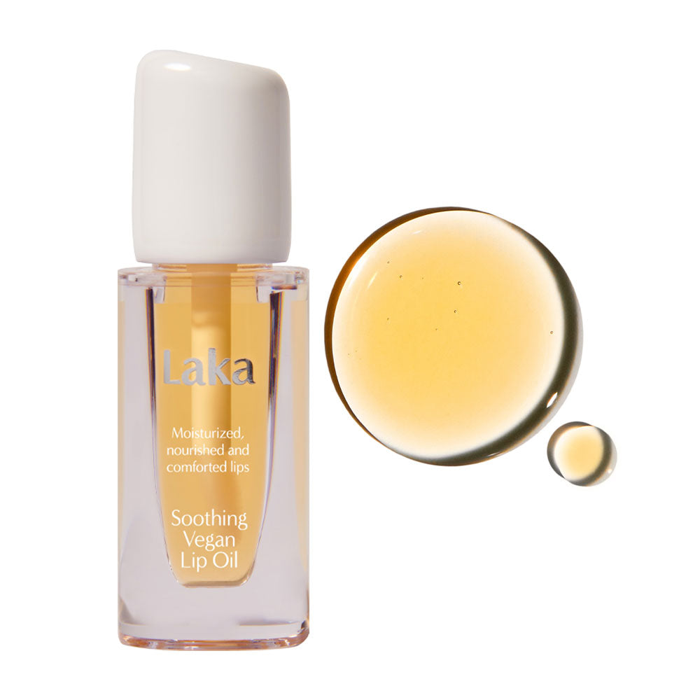 LAKA Soothing Vegan Lip Oil - Peaches&Creme Shop Korean Skincare Malta