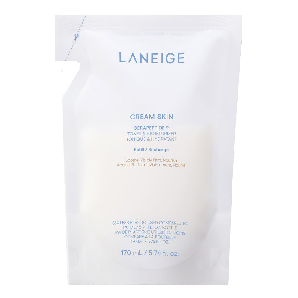 LANEIGE Cream Skin Cerapeptide™ Toner & Moisturizer - Peaches&Creme Shop Korean Skincare Malta