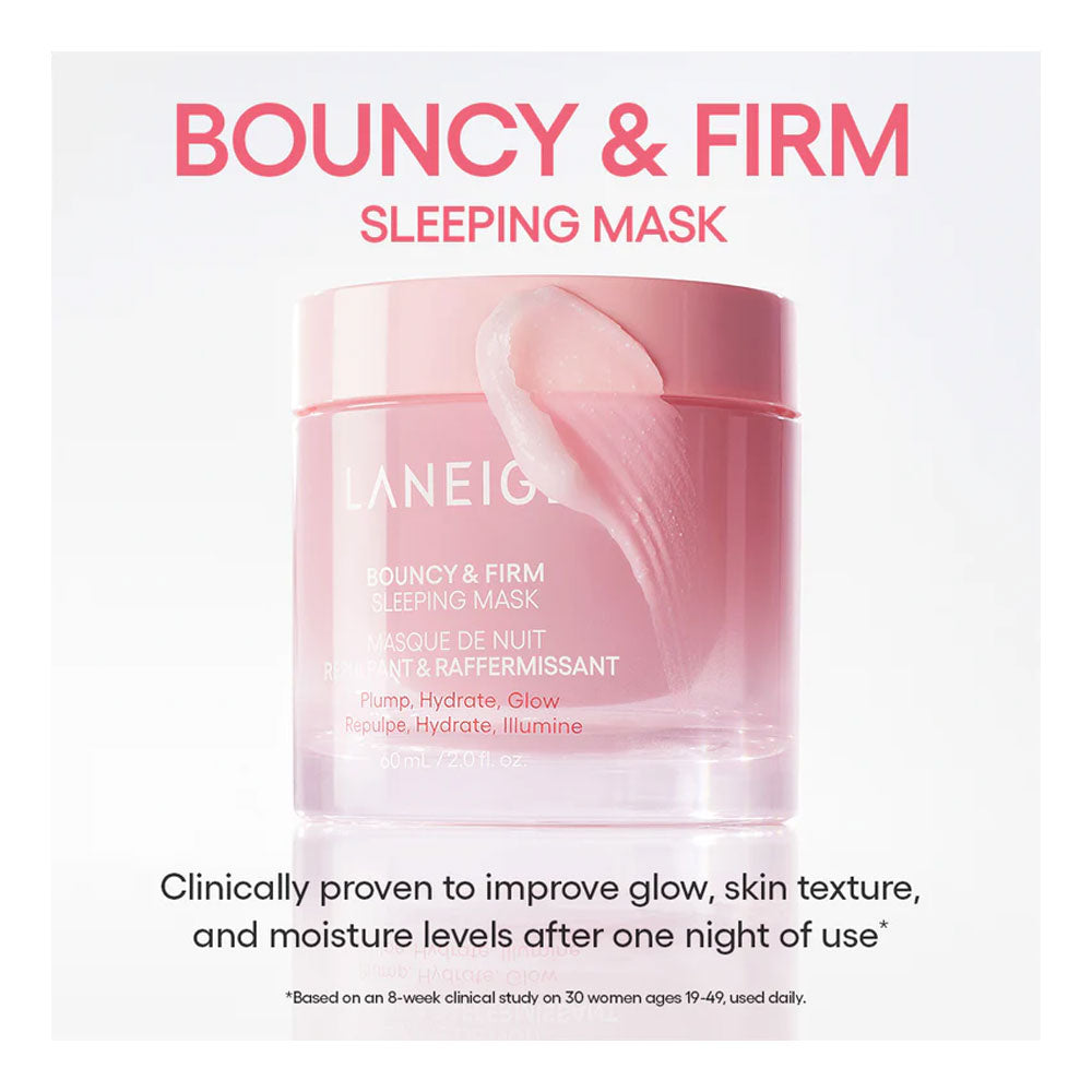 LANEIGE Bouncy & Firm Sleeping Mask - Peaches&Creme Shop Korean Skincare Malta