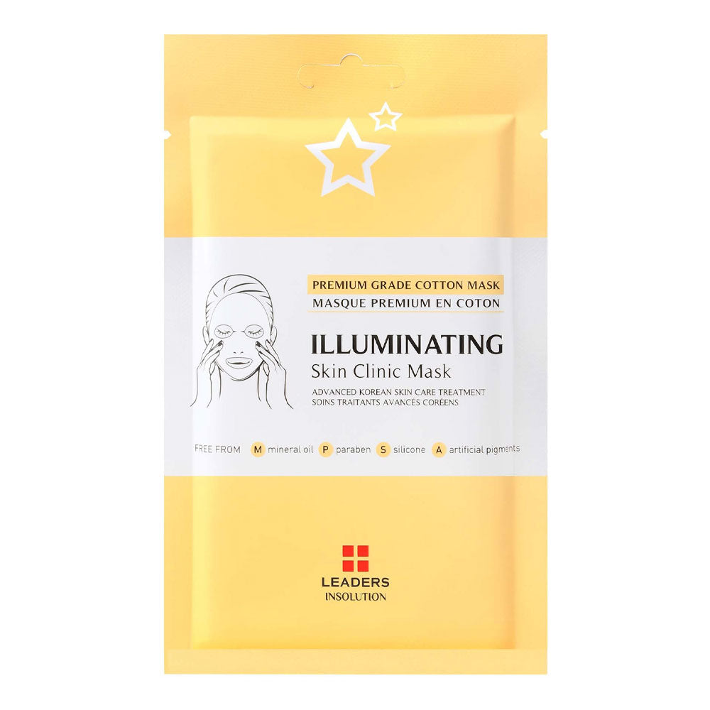 LEADERS Illuminating Skin Clinic Mask - Peaches&Creme Shop Korean Skincare Malta