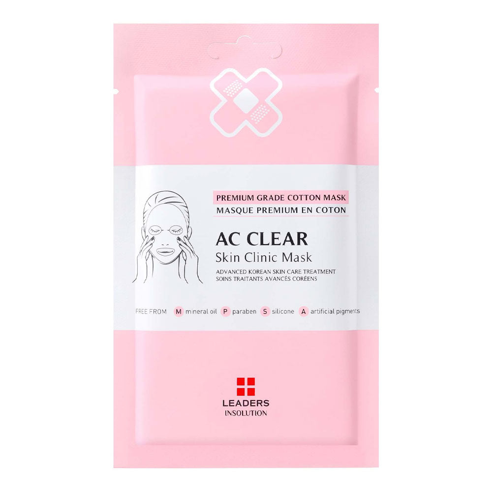 LEADERS AC Clear Skin Clinic Mask - Peaches&Creme Shop Korean Skincare Malta