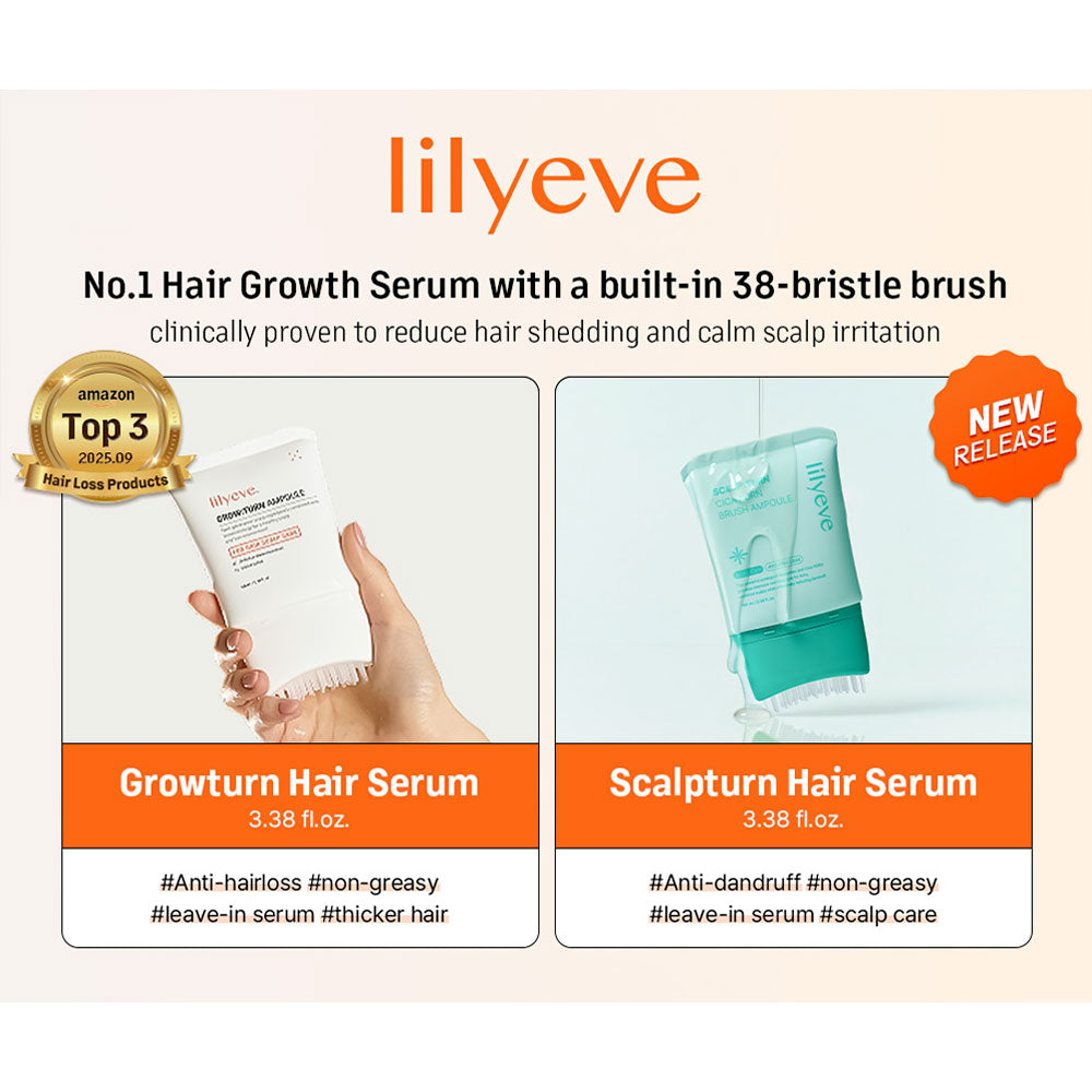 LILYEVE Grow Turn Exosome Brush Ampoule - Peaches&Creme Shop Korean Skincare Malta
