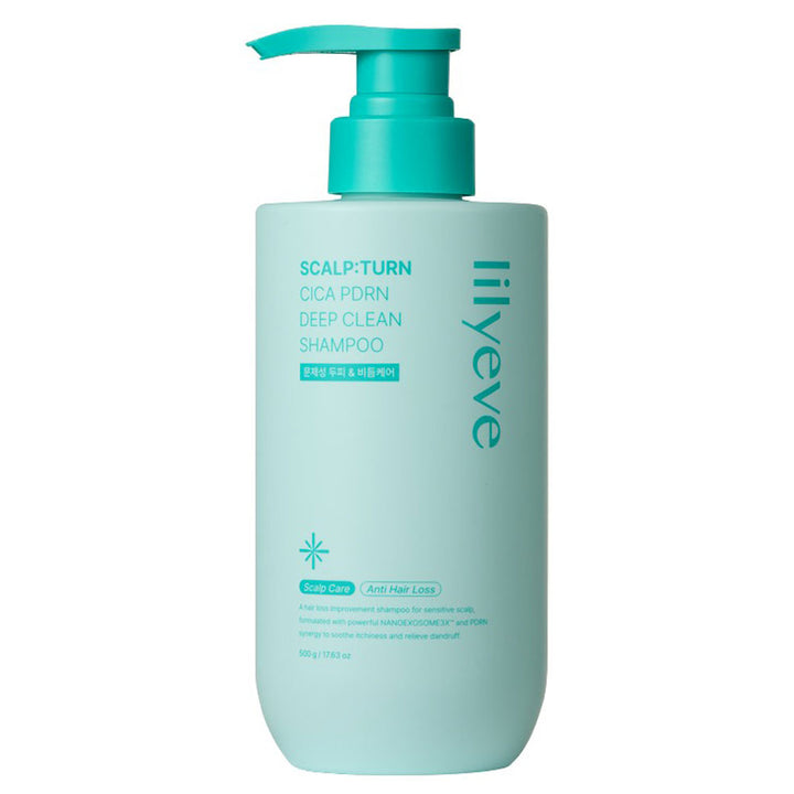 LILYEVE Scalp:Turn Cica PDRN Deep Clean Shampoo - Peaches&Creme Shop Korean Skincare Malta