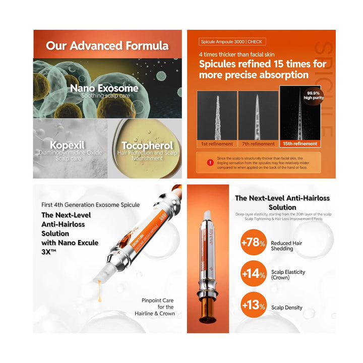 LILYEVE Grow:Turn Exosome Spicule Ampoule 3000 - Peaches&Creme Shop  Korean Skincare Malta