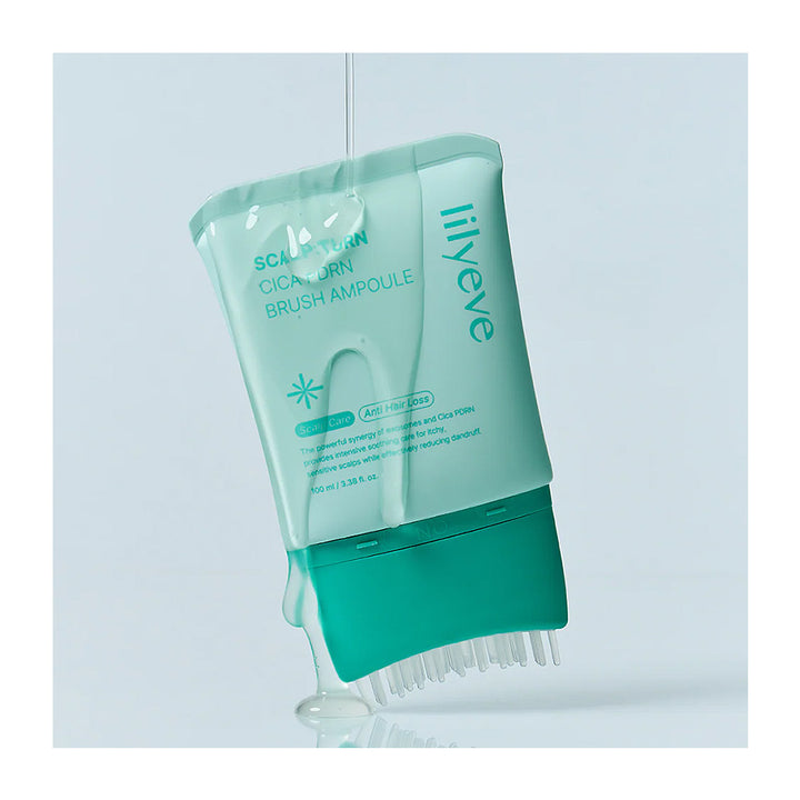 LILYEVE Scalp:Turn Cica PDRN Brush Ampoule - Peaches&Creme Shop Korean Skincare Malta