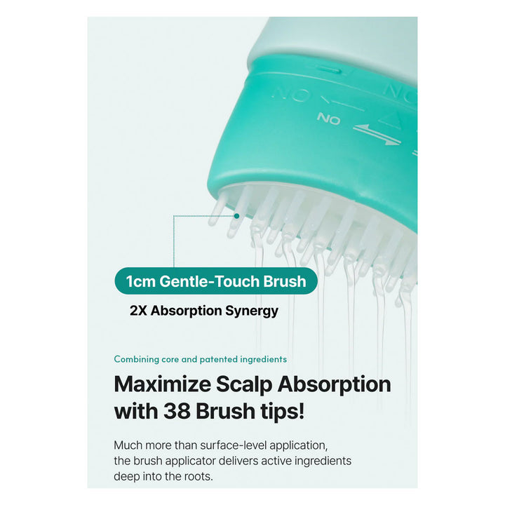 LILYEVE Scalp:Turn Cica PDRN Brush Ampoule - Peaches&Creme Shop Korean Skincare Malta