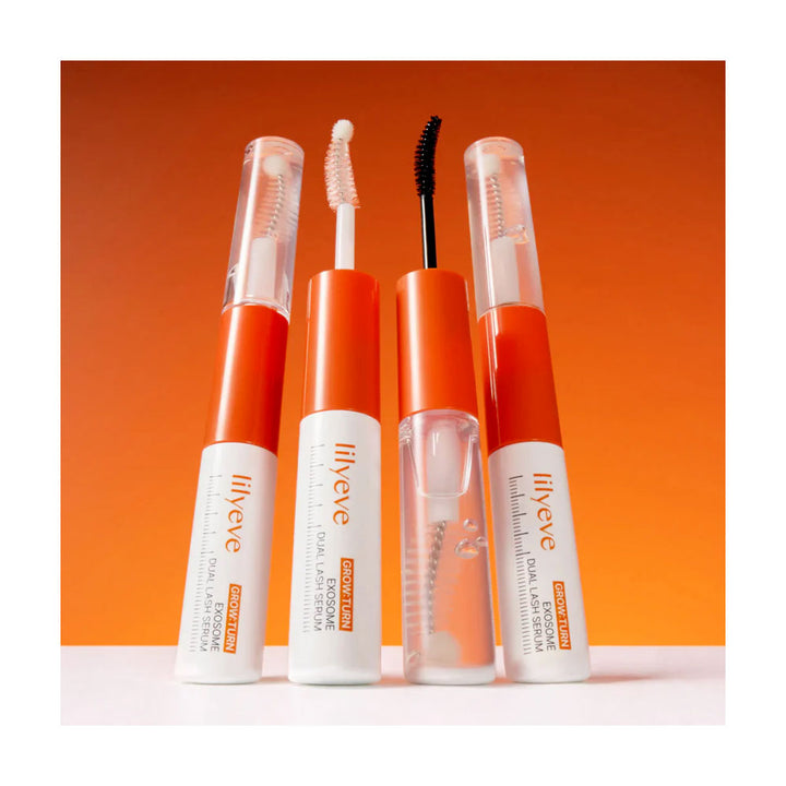 LILYEVE Grow:Turn Exosome Dual Lash Serum - Peaches&Creme Shop Korean Skincare Malta