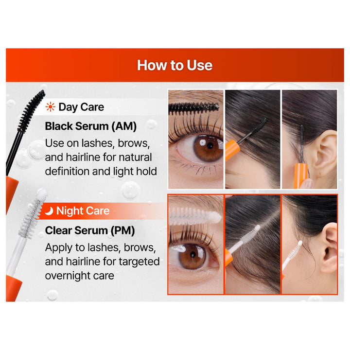 LILYEVE Grow:Turn Exosome Dual Lash Serum - Peaches&Creme Shop Korean Skincare Malta