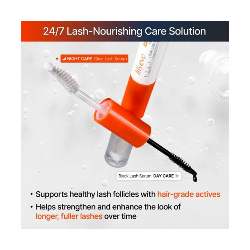 LILYEVE Grow:Turn Exosome Dual Lash Serum - Peaches&Creme Shop Korean Skincare Malta