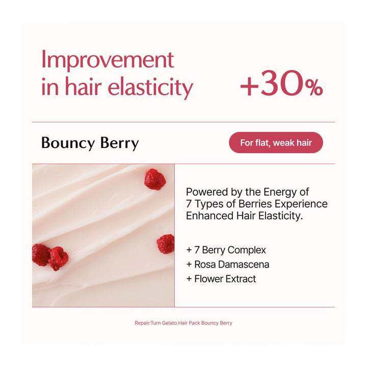 Gelato Hair Pack [Bouncy Berry]