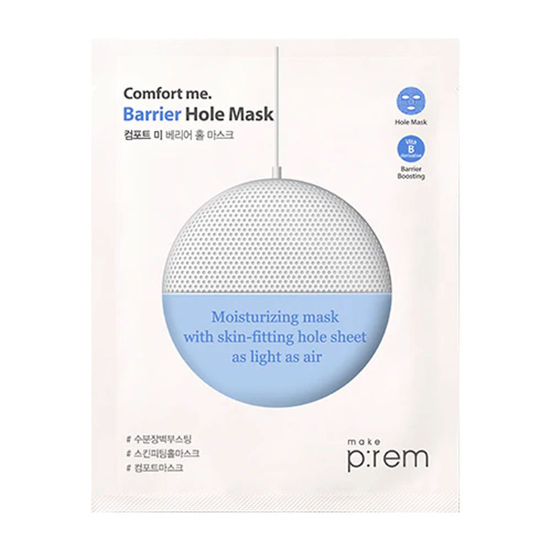 MAKE P:REM Comfort me. Barrier Hole Mask - Peaches&Creme Shop Korean Skincare Malta