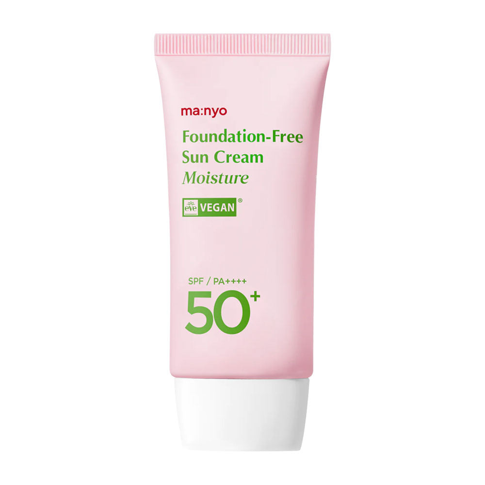 MANYO Foundation-Free Sun Cream Moisture - Peaches&Creme Shop Korean Skincare Malta