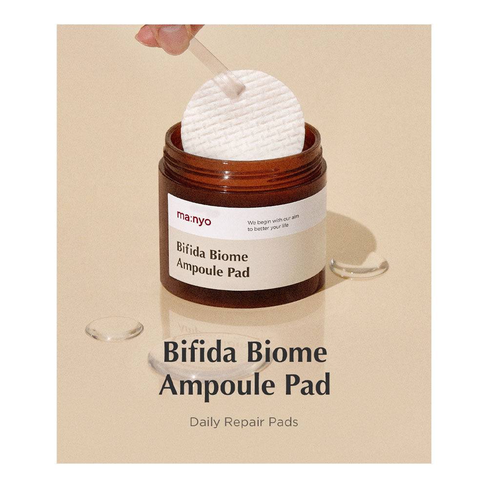 Ma:nyo Bifida Biome Ampoule Pad - Peaches&Creme Shop Korean Skincare Malta