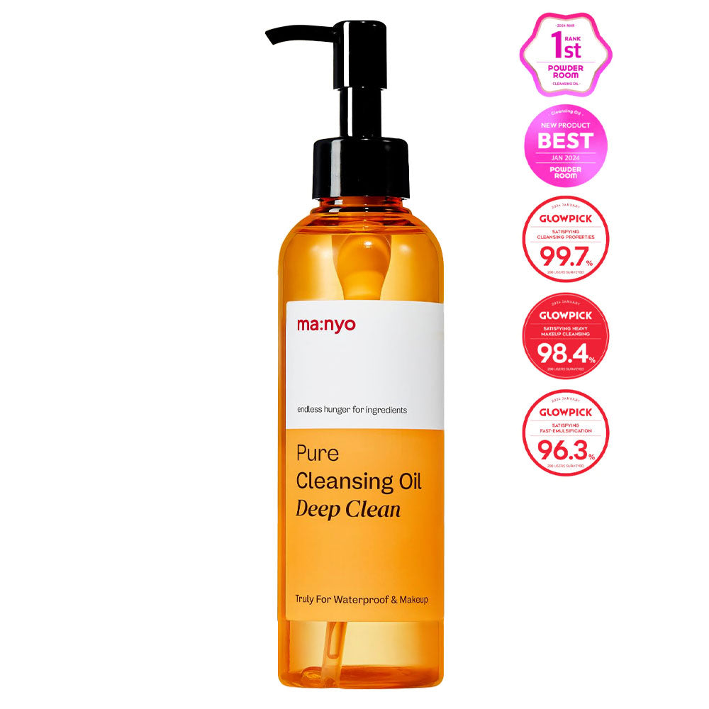 Ma:nyo Pure Cleansing Oil DEEP CLEAN - Peaches&Creme Shop Korean Skincare Malta