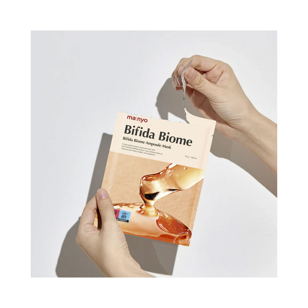 MA:NYO Bifida Biome Ampoule Mask - Peaches&Creme Shop Korean Skincare Malta