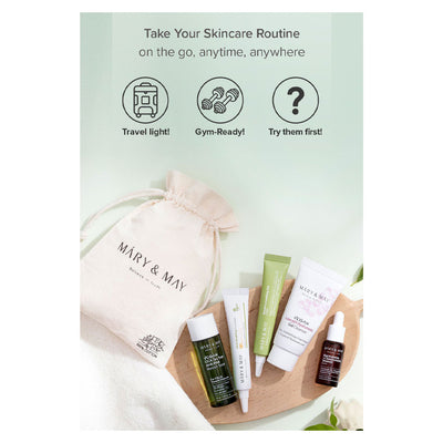 MARY & MAY Soothing Trouble Care Travel Kit - Peaches&Creme Shop Korean Skincare Malta