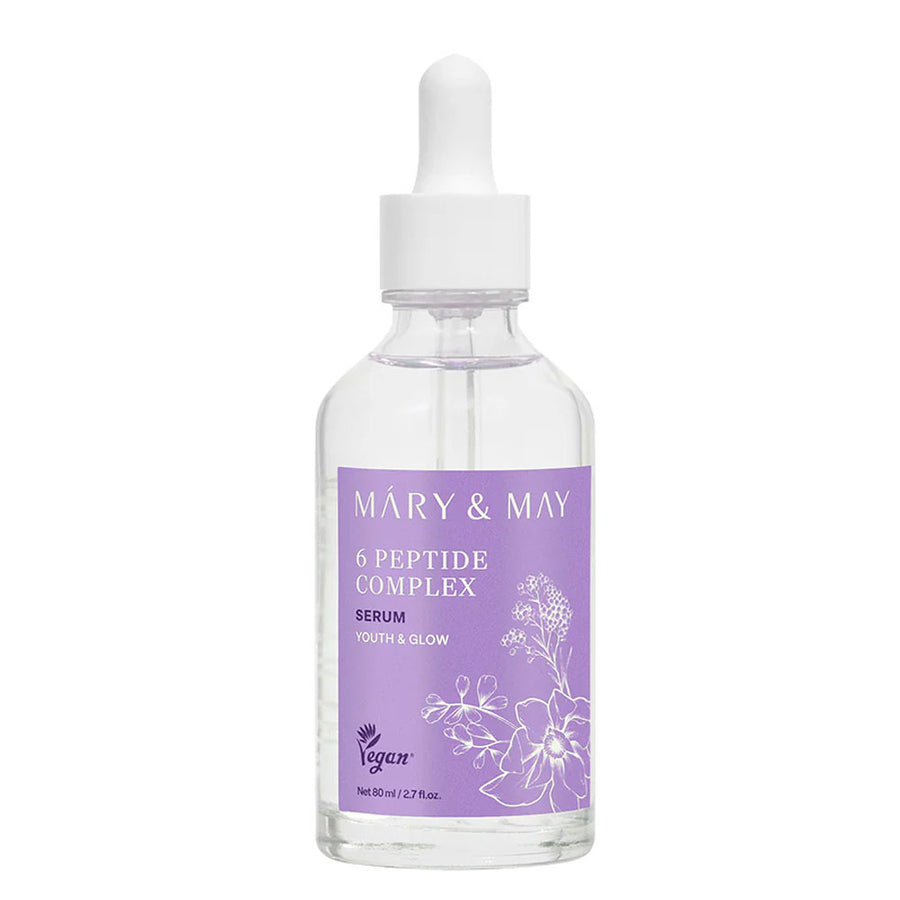 MARY&MAY 6 Peptide Complex Serum - Peaches&Creme Shop Korean Skincare Malta