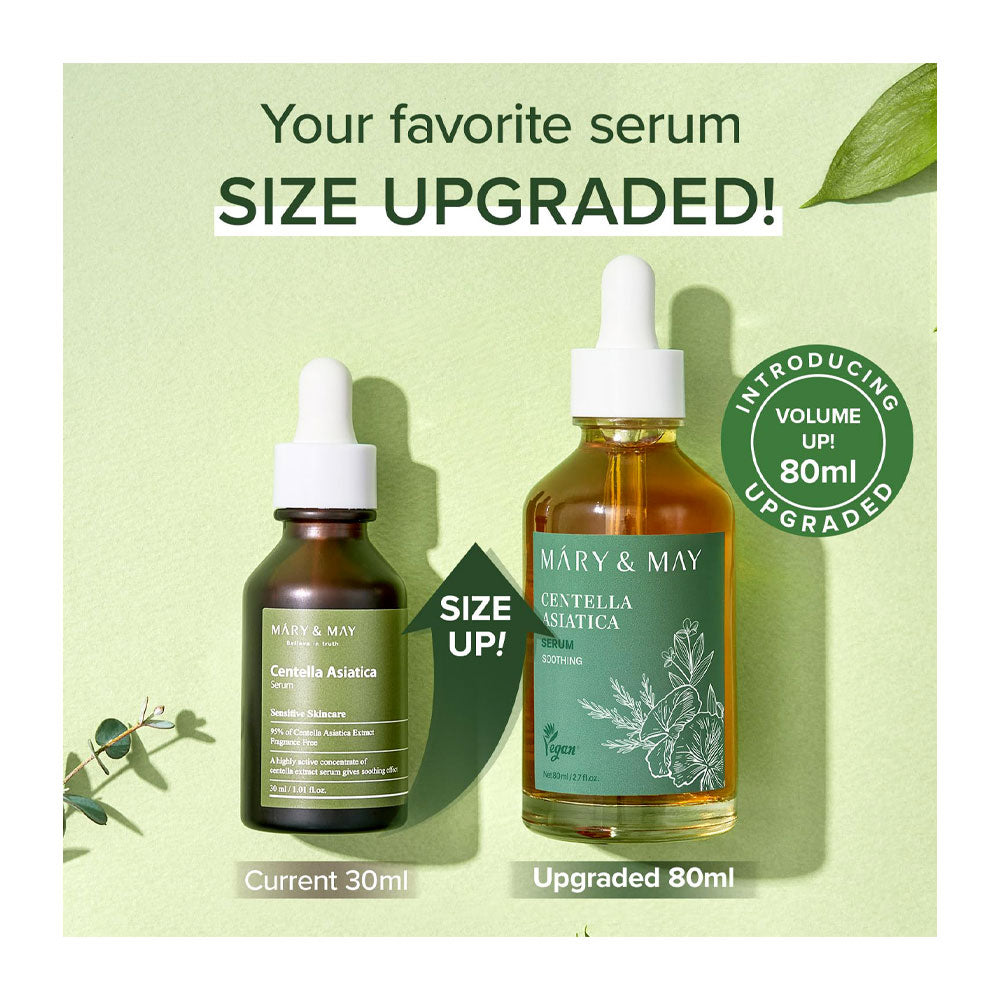 MARY&MAY Centella Asiatica Serum - Peaches&Creme Shop Korean Skincare Malta