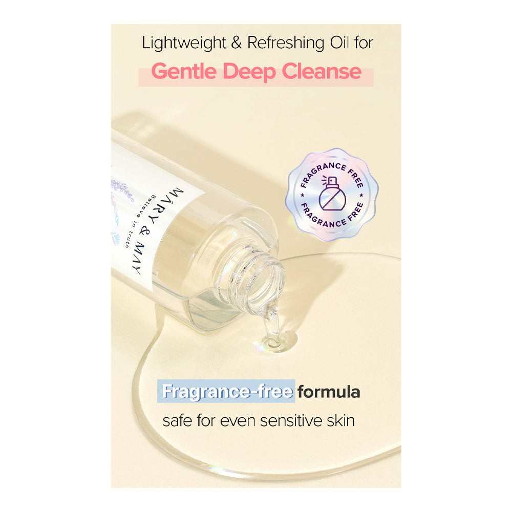 MARY & MAY Rice Glutathione LHA Cleansing Oil - Peaches&Creme Shop Korean Skincare Malta