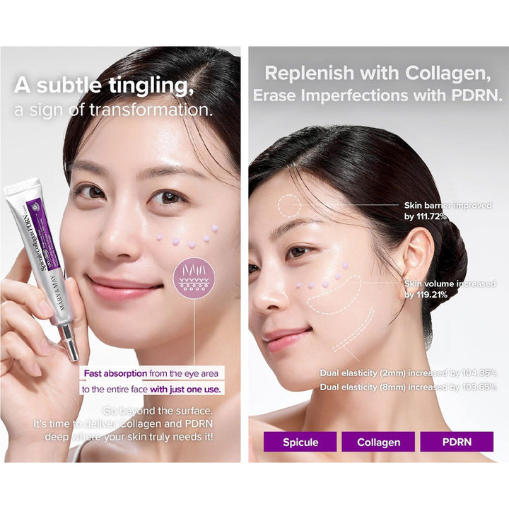 MARY&MAY Spicule Collagen PDRN Cream - Peaches&Creme Shop Korean Skincare Malta