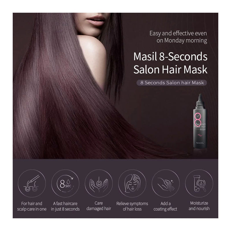 MASIL 8 Seconds Salon Hair Mask - Peaches&Creme Shop Korean Skincare Malta
