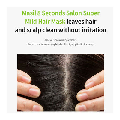 MASIL 8 Seconds Salon Super Mild Hair Mask - Peaches&Creme Shop Korean Skincare Malta