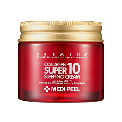 MEDI-PEEL Collagen Super10 Sleeping Cream - Peaches&Creme Shop Korean Skincare Malta