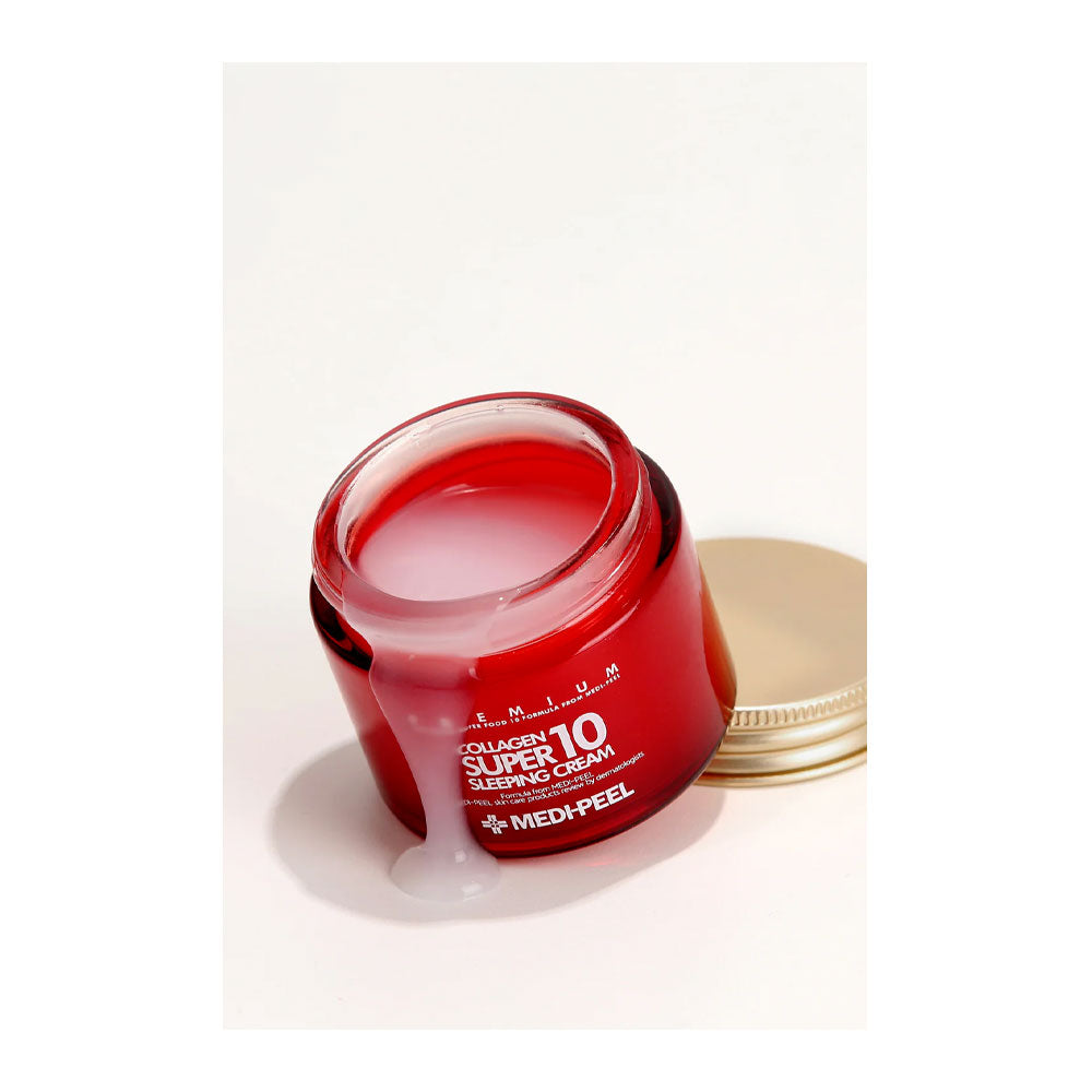 MEDI-PEEL Collagen Super10 Sleeping Cream - Peaches&Creme Shop Korean Skincare Malta