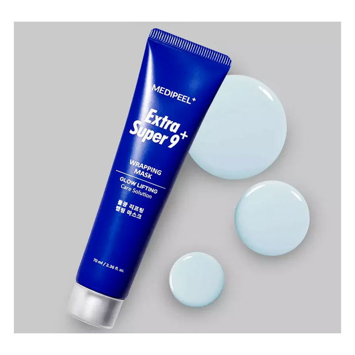 MEDI-PEEL Extra Super 9 Plus Glow Lifting Wrapping Mask - Peaches&Creme Shop Korean Skincare Malta