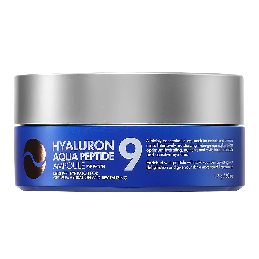 MEDI-PEEL Hyaluron Aqua Peptide 9 Ampoule Eye Patch - Peaches&Creme Shop Korean Skincare Malta