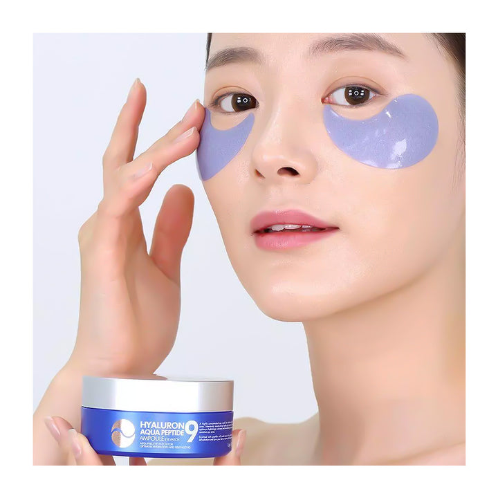 MEDI-PEEL Hyaluron Aqua Peptide 9 Ampoule Eye Patch - Peaches&Creme Shop Korean Skincare Malta