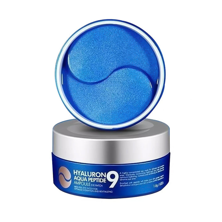 MEDI-PEEL Hyaluron Aqua Peptide 9 Ampoule Eye Patch - Peaches&Creme Shop Korean Skincare Malta