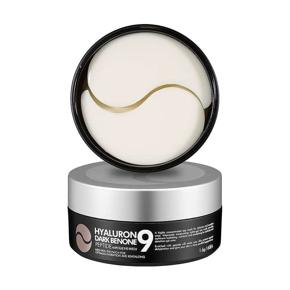 MEDI-PEEL Hyaluron Dark Benone Peptide 9 Ampoule Eye Patch - Peaches&Creme Shop Korean Skincare Malta