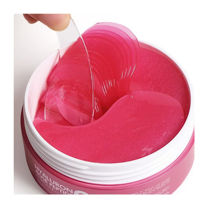 MEDI-PEEL Hyaluron Rose Peptide 9 Ampoule Eye Patch - Peaches&Creme Shop Korean Skincare Malta