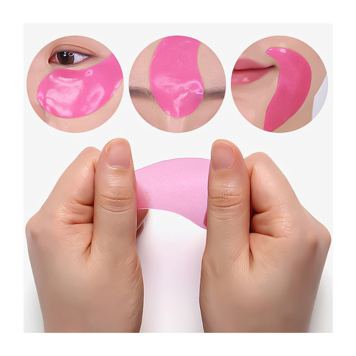 MEDI-PEEL Hyaluron Rose Peptide 9 Ampoule Eye Patch - Peaches&Creme Shop Korean Skincare Malta