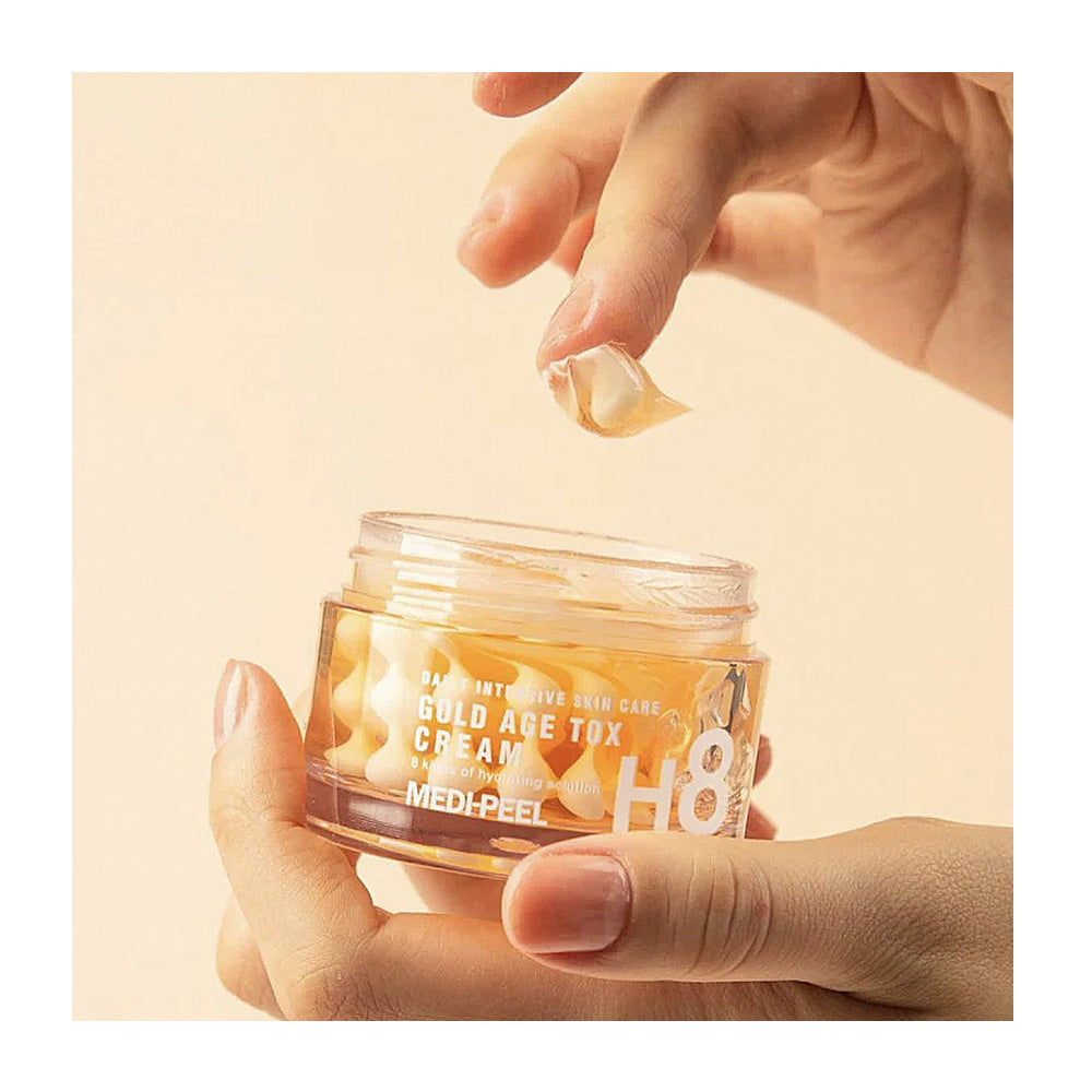 MEDI-PEEL Gold Age Tox H8 Cream - Peaches&Creme Shop Korean Skincare Malta