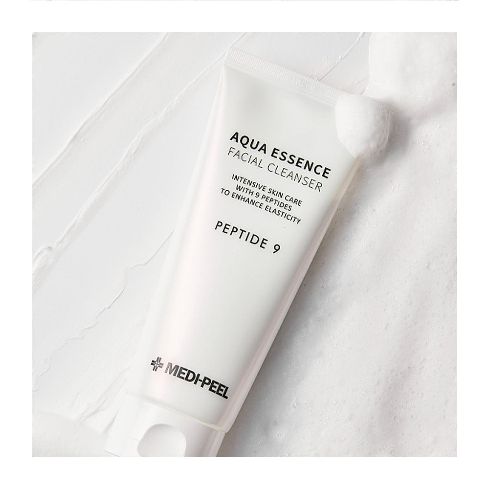 MEDI-PEEL Peptide 9 Aqua Essence Facial Cleanser - Peaches&Creme Shop Korean Skincare Malta