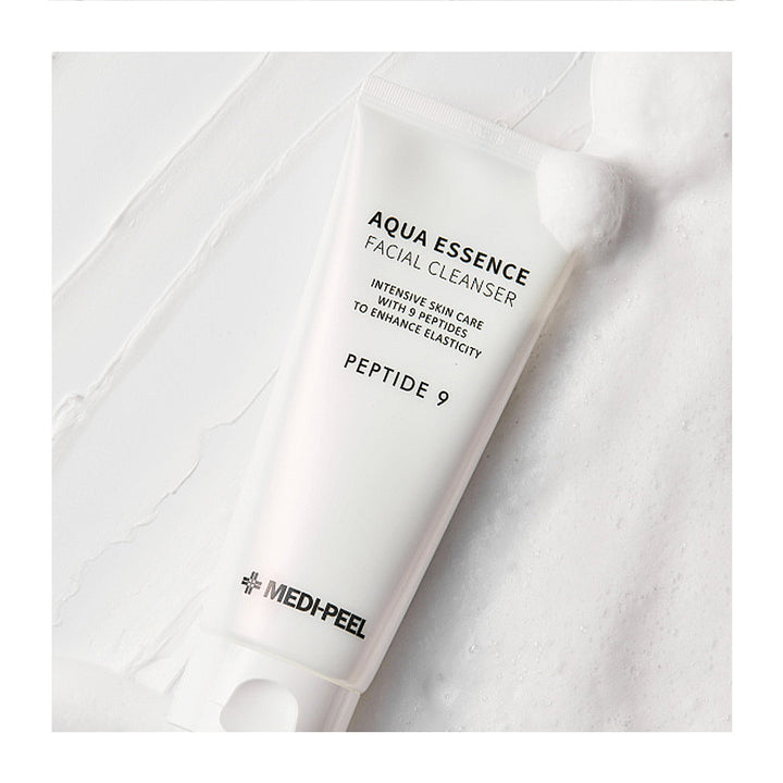 MEDI-PEEL Peptide 9 Aqua Essence Facial Cleanser - Peaches&Creme Shop Korean Skincare Malta