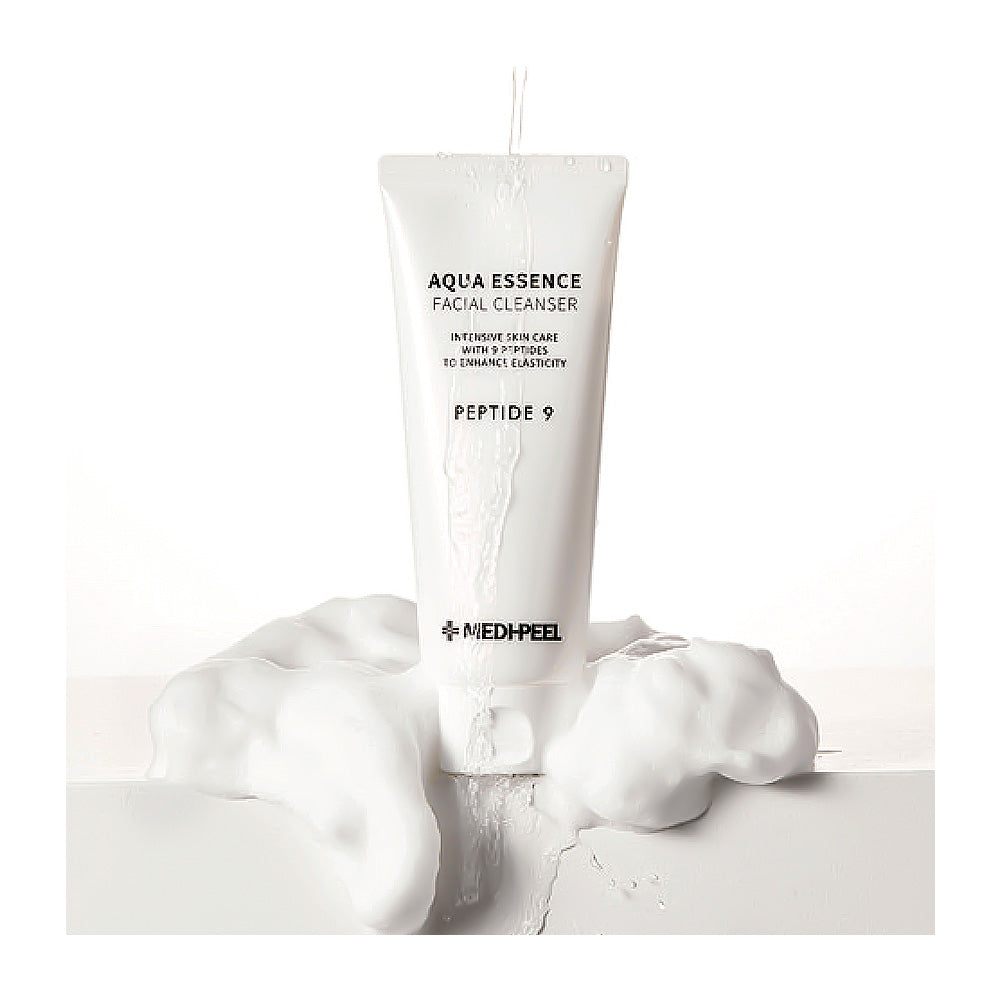 MEDI-PEEL Peptide 9 Aqua Essence Facial Cleanser - Peaches&Creme Shop Korean Skincare Malta
